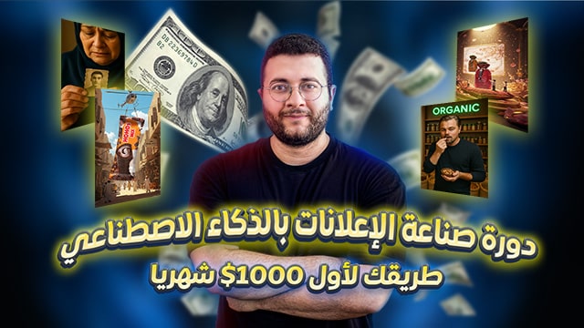 دورة صناعة الاعلانات بالذكاء الاصطناعي
